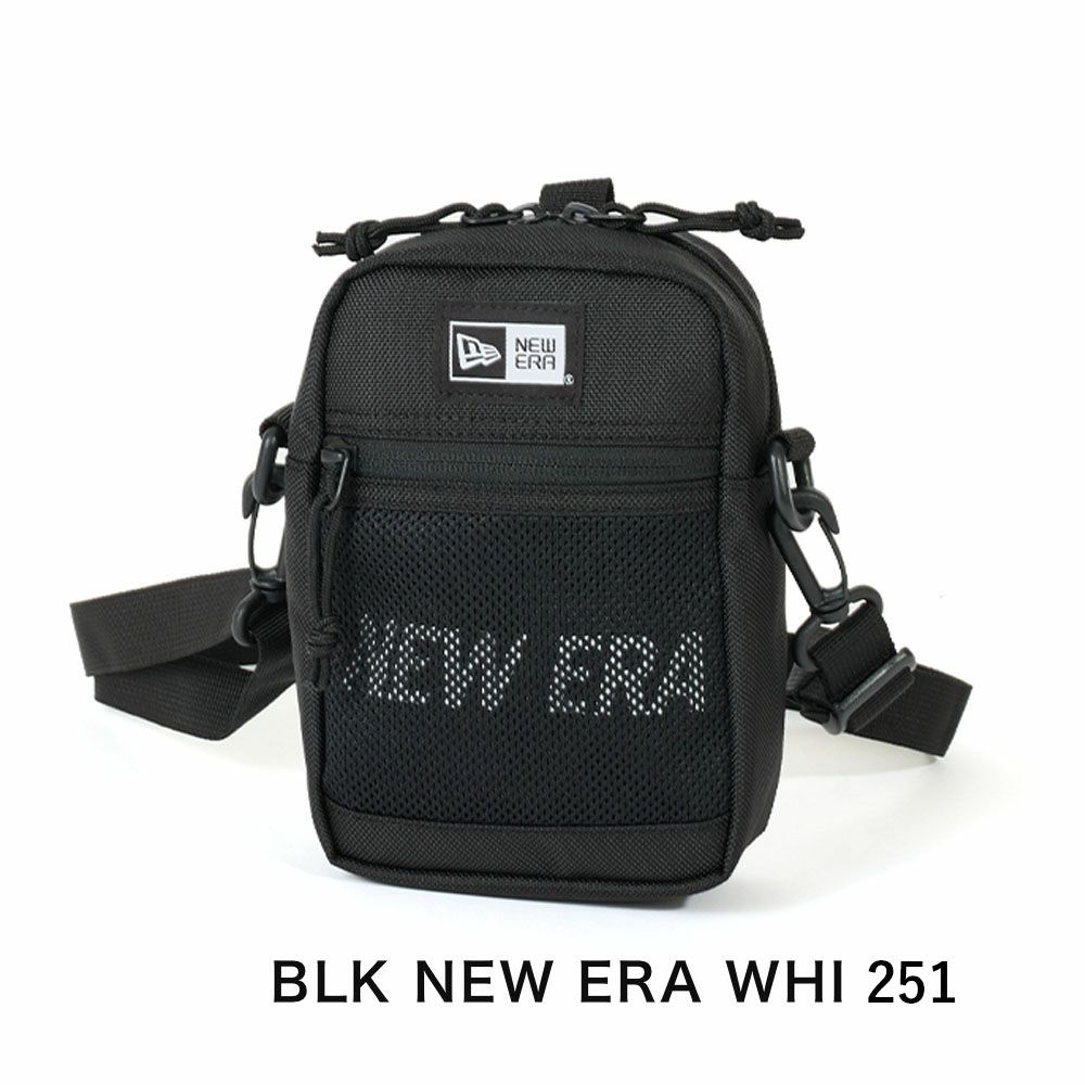 ニューエラショルダーバッグNEWERAメンズレディースショルダーポーチ1.7Lブラックショルダーバック人気小さめ小さいブランド軽量おしゃれNEWERA