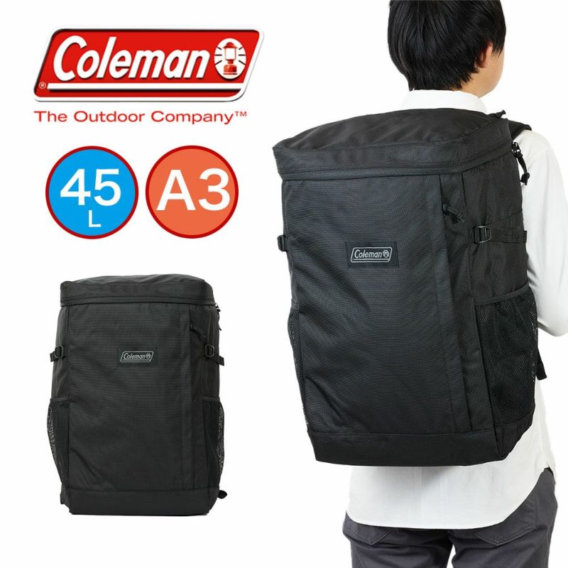 コールマンリュック大容量通学Coleman45LSHIELDLITE45シールドライトバックパックメンズレディース中学生高校生大学生男子女子通学リュックスポーツリュックスポーツデカリュック大きめ大きい