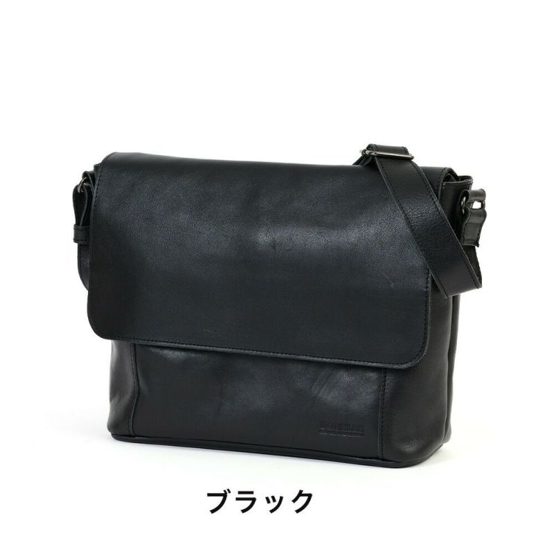 DOUBLESダブルスショルダーバッグバッグメンズレディース本革革レザー斜めがけ斜め掛けかぶせ型ブランドおしゃれショルダーショルダーバック大きめ大容量30代40代50代JVA-7420