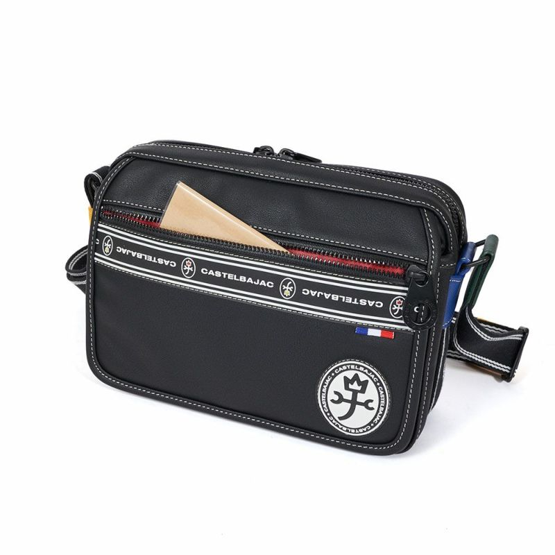 カステルバジャックショルダーバッグバッグCASTELBAJACルックスメンズレディース横型ショルダーバックショルダー斜めがけブランド大人スクエア軽い男性人気40代50代49102