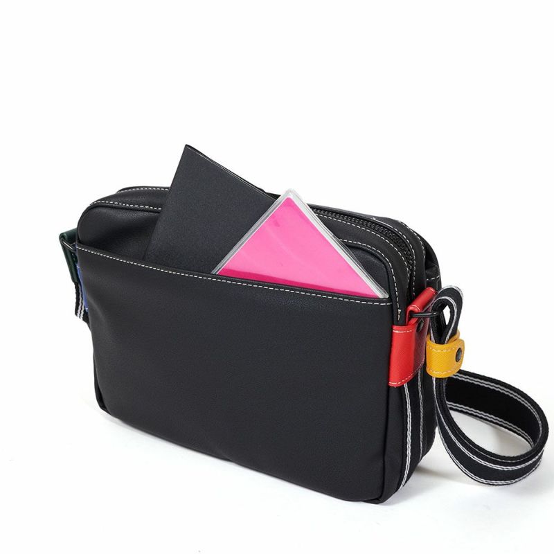 カステルバジャックショルダーバッグバッグCASTELBAJACルックスメンズレディース横型ショルダーバックショルダー斜めがけブランド大人スクエア軽い男性人気40代50代49102