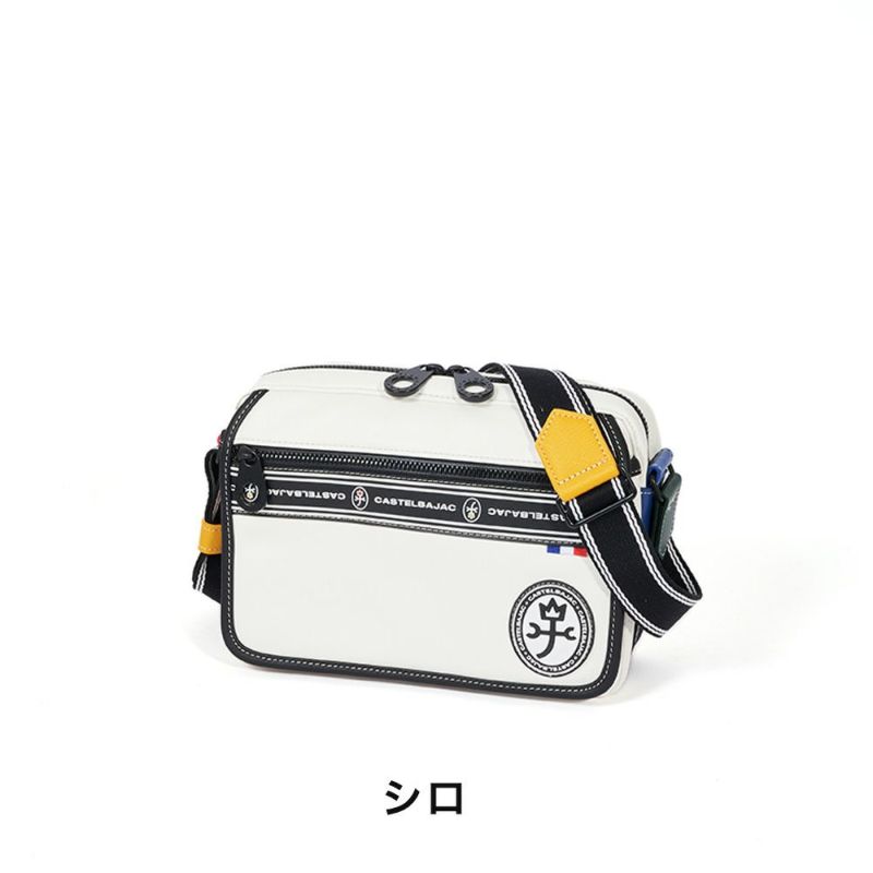 カステルバジャックショルダーバッグバッグCASTELBAJACルックスメンズレディース横型ショルダーバックショルダー斜めがけブランド大人スクエア軽い男性人気40代50代49102