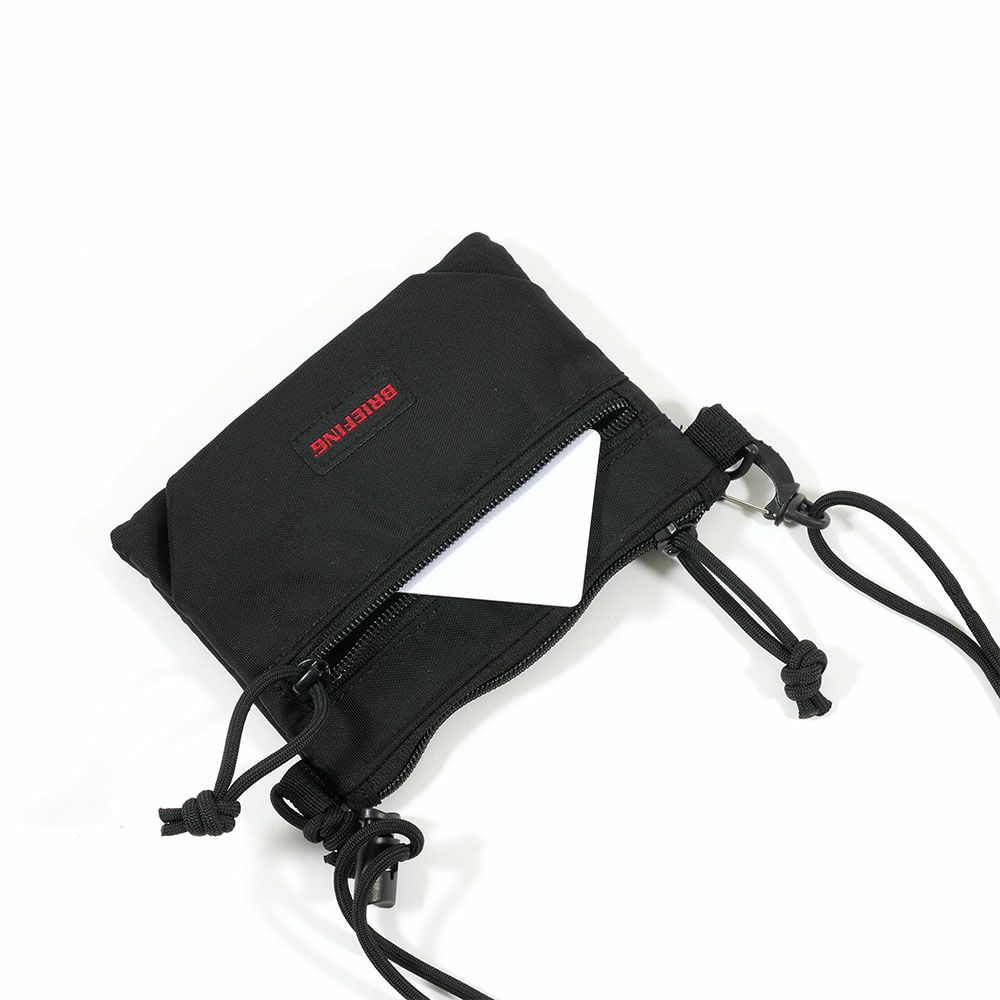 ブリーフィングミニ財布BRIEFINGWZIPPURSEネックポーチ小銭入れネックウォレットメンズレディースブランドフェスBRA241A26