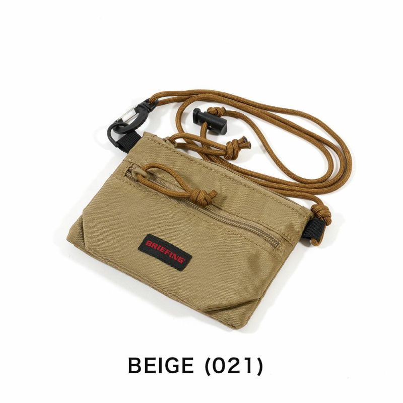 ブリーフィングミニ財布BRIEFINGWZIPPURSEネックポーチ小銭入れネックウォレットメンズレディースブランドフェスBRA241A26