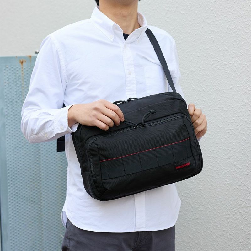 ブリーフィングメッセンジャーバッグショルダーバッグBRIEFINGBSBOXSHOULDERMAGバッグショルダーバックブランドメンズ斜めがけかっこいいブランドおしゃれ大きめ大容量正規品BRA241L41