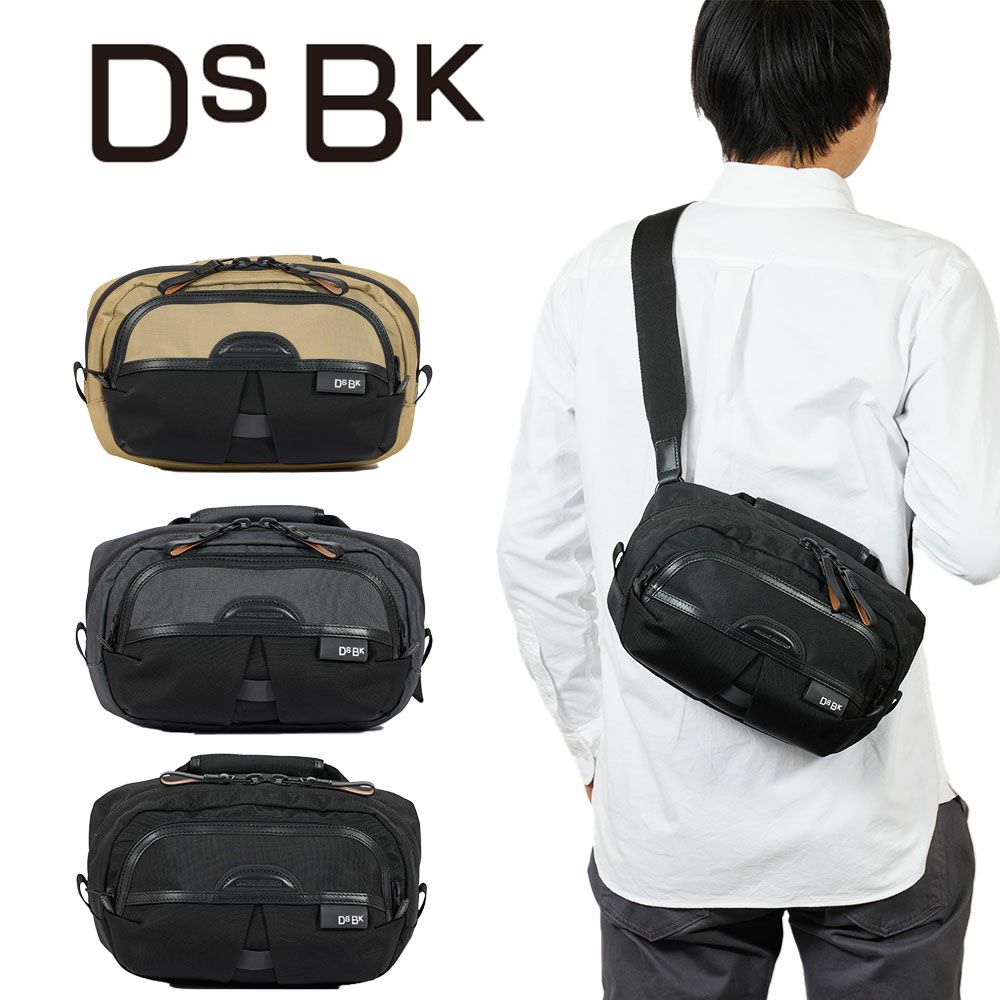 【LEDライトプレゼント】DSBKショルダーバッグボディバッグKOH-3386メンズスリングバッグブランドかっこいい撥水斜めがけバッグ人気おしゃれディーエスビーケーKOH3386