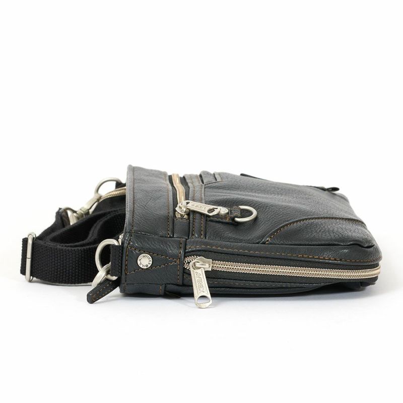 アビレックスショルダーバッグ2WAYAVIREXバッグ合皮横型ショルダーバッグアヴィレックスメンズショルダーバックブランド人気かっこいい斜めがけ斜め掛け30代40代50代60代AX5006