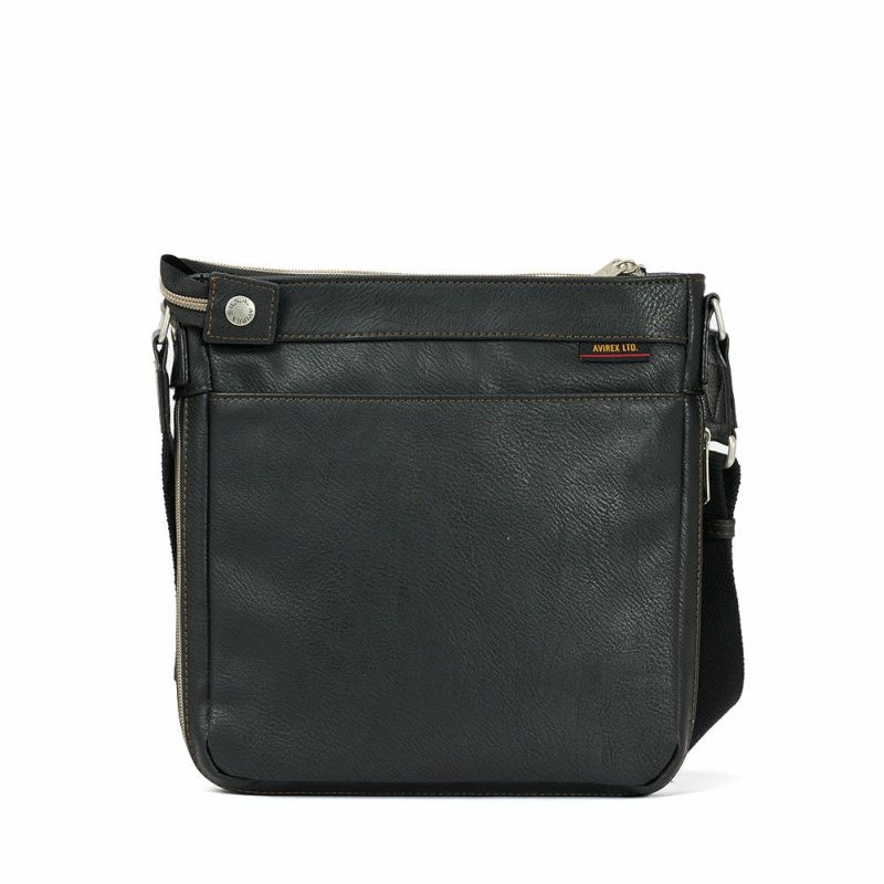 アビレックスショルダーバッグAVIREXバッグ合皮スクエアショルダーバッグアヴィレックスメンズショルダーバックブランド人気かっこいい斜めがけ斜め掛け30代40代50代60代AX5007
