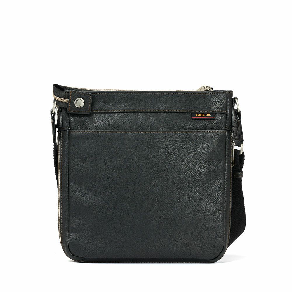 アビレックスショルダーバッグAVIREXバッグ合皮スクエアショルダーバッグアヴィレックスメンズショルダーバックブランド人気かっこいい斜めがけ斜め掛け30代40代50代60代AX5007