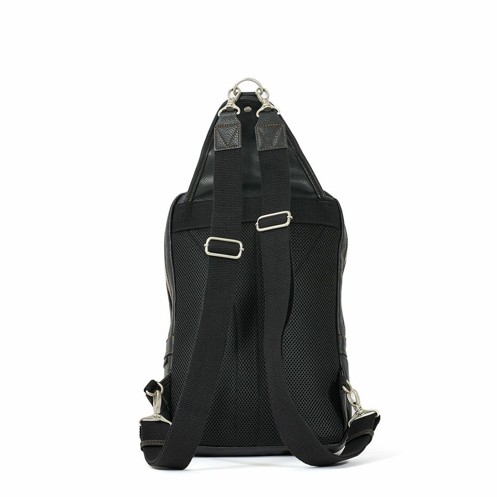 アビレックスリュックボディバッグ2WAYAVIREXバッグリュックサック大容量大きめ合皮ショルダーバッグアヴィレックスメンズブランド人気かっこいい斜めがけ斜め掛け30代40代50代60代AX5008