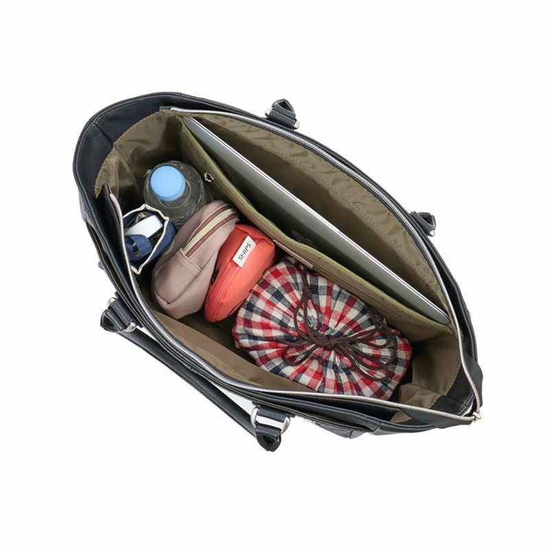 AVIREXアビレックストートバッグメンズ合皮横型肩掛けカバントートバッグトート大容量大きめアヴィレックスAX5009