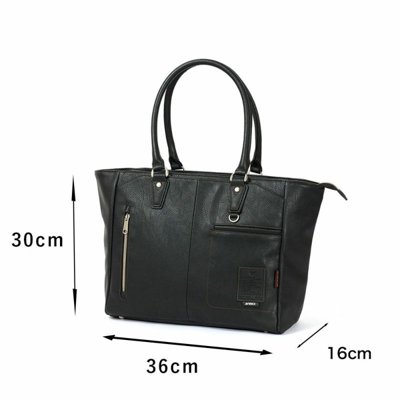 AVIREXアビレックストートバッグメンズ合皮横型肩掛けカバントートバッグトート大容量大きめアヴィレックスAX5009