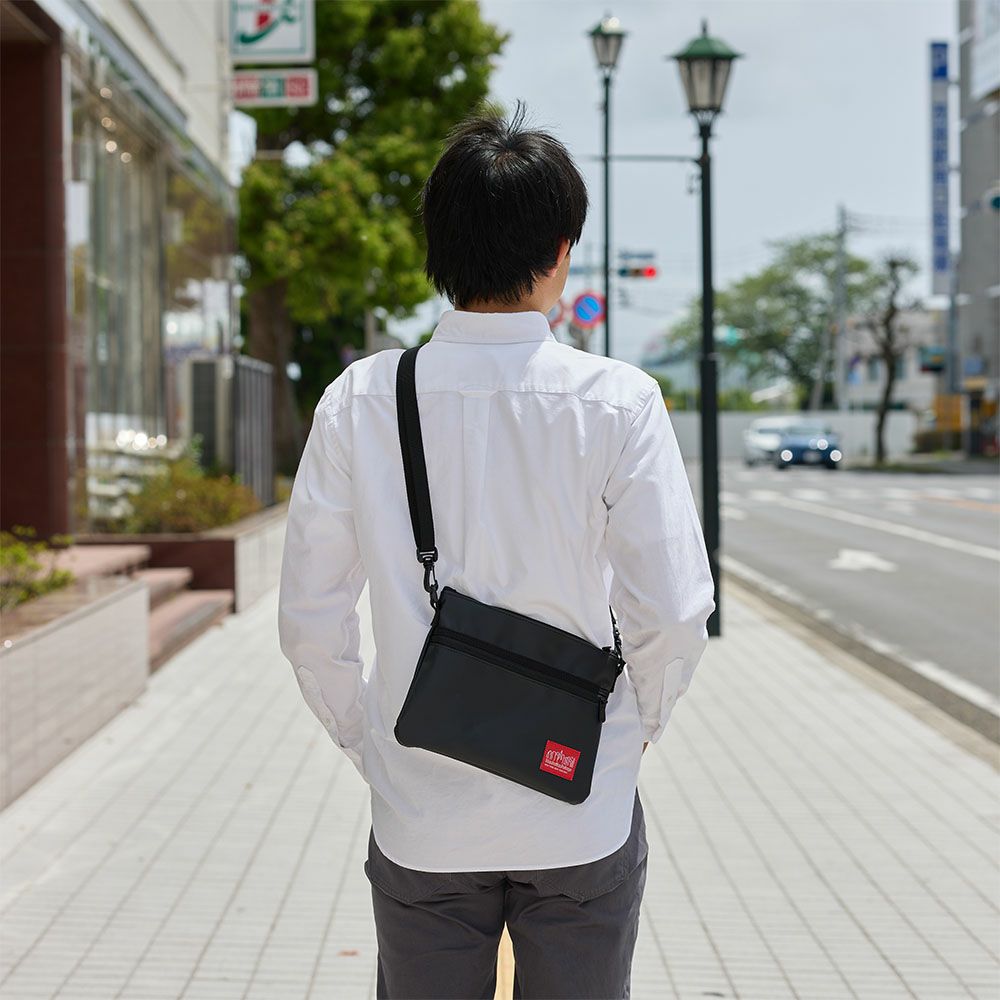 マンハッタンポーテージショルダーバッグサコッシュManhattanPortageメンズレディース防水ブランド斜めがけ大人おすすめおしゃれ人気MatteVinylHarlemBagMP1084MVL