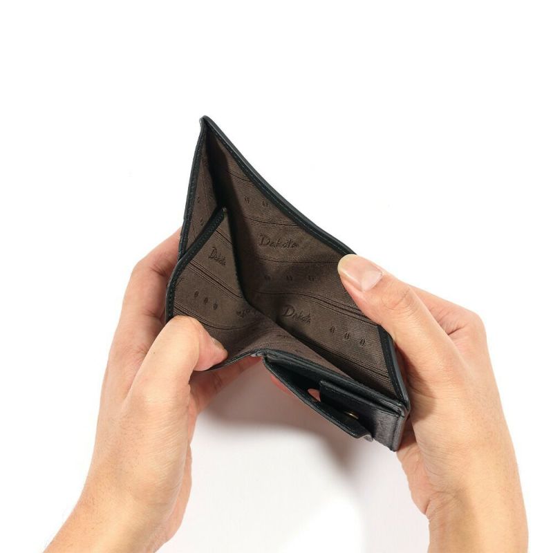 ダコタDakota財布二つ折りミニ財布メンズミニモ二つ折り財布本革レザー2つ折り財布ブランドシンプル男性プレゼントDakotaBLACKLABELダコタブラックレーベル627617