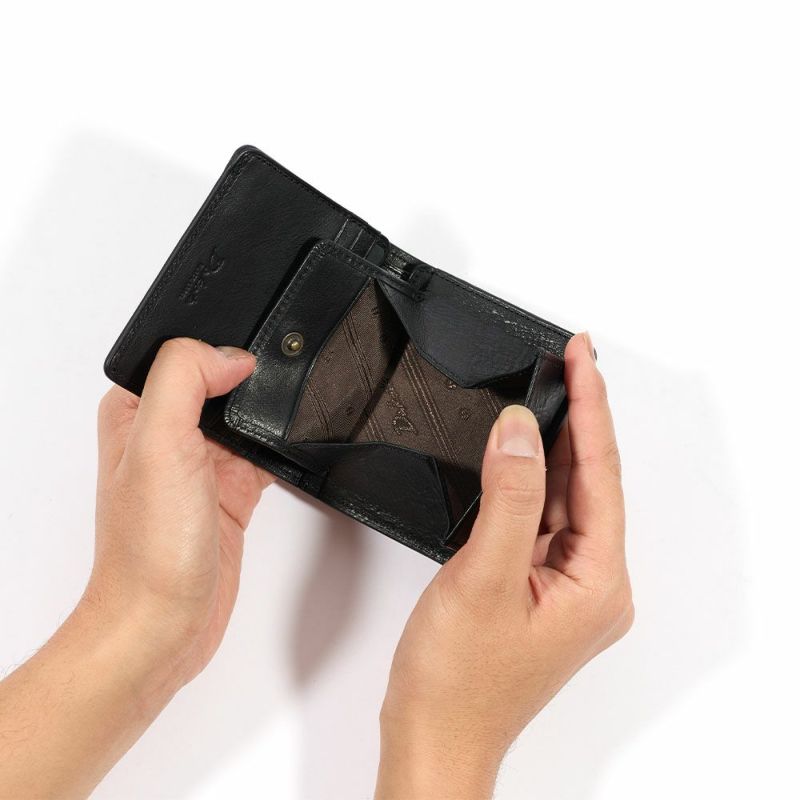 ダコタDakota財布二つ折りミニ財布メンズミニモ二つ折り財布本革レザー2つ折り財布ブランドシンプル男性プレゼントDakotaBLACKLABELダコタブラックレーベル627617