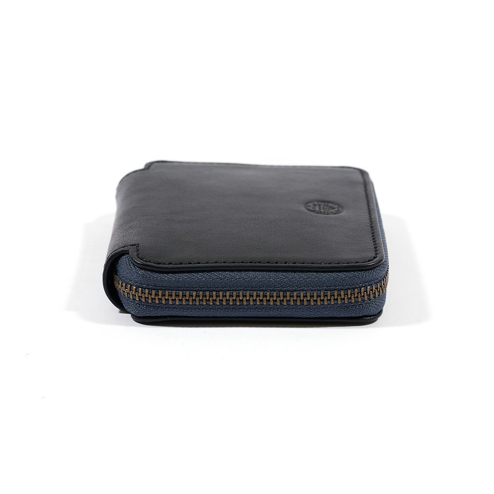 ダコタDakota財布二つ折りミニ財布メンズミニモ二つ折り財布本革レザー2つ折り財布ラウンドファスナーブランドシンプル男性プレゼントDakotaBLACKLABELダコタブラックレーベル627618