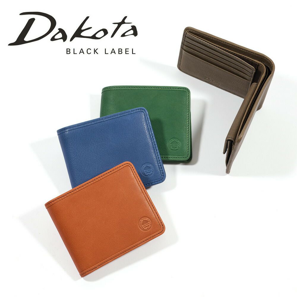 ダコタDakota財布二つ折りメンズアライヴ二つ折り財布本革レザー2つ折り財布ブランドシンプル男性プレゼントDakotaBLACKLABELダコタブラックレーベル620020