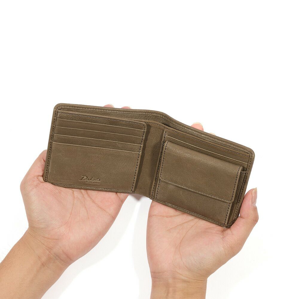 ダコタDakota財布二つ折りメンズアライヴ二つ折り財布本革レザー2つ折り財布ブランドシンプル男性プレゼントDakotaBLACKLABELダコタブラックレーベル620020