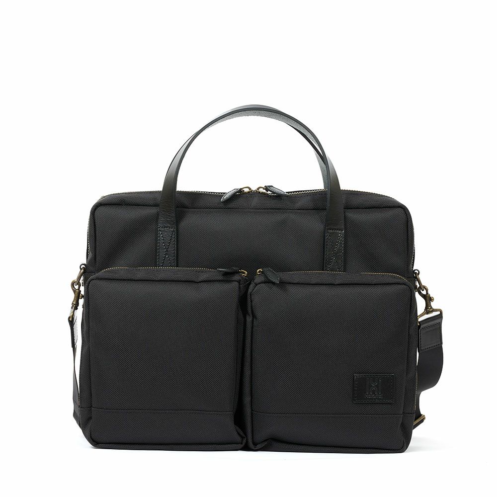 HakutaiビジネスバッグブリーフケースブリーフバッグブランドA4大容量大きめメンズビジネスビジネスバックカバンナイロン丈夫鎧布100-GF-02