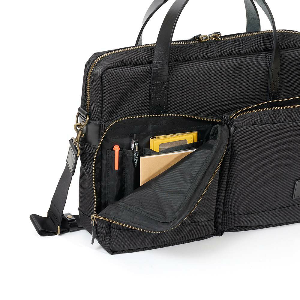 HakutaiビジネスバッグブリーフケースブリーフバッグブランドA4大容量大きめメンズビジネスビジネスバックカバンナイロン丈夫鎧布100-GF-02