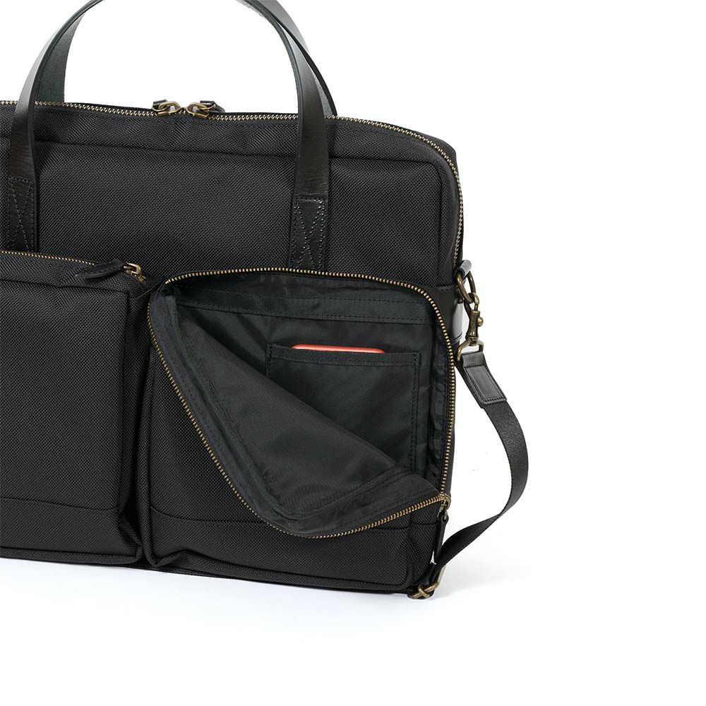 HakutaiビジネスバッグブリーフケースブリーフバッグブランドA4大容量大きめメンズビジネスビジネスバックカバンナイロン丈夫鎧布100-GF-02