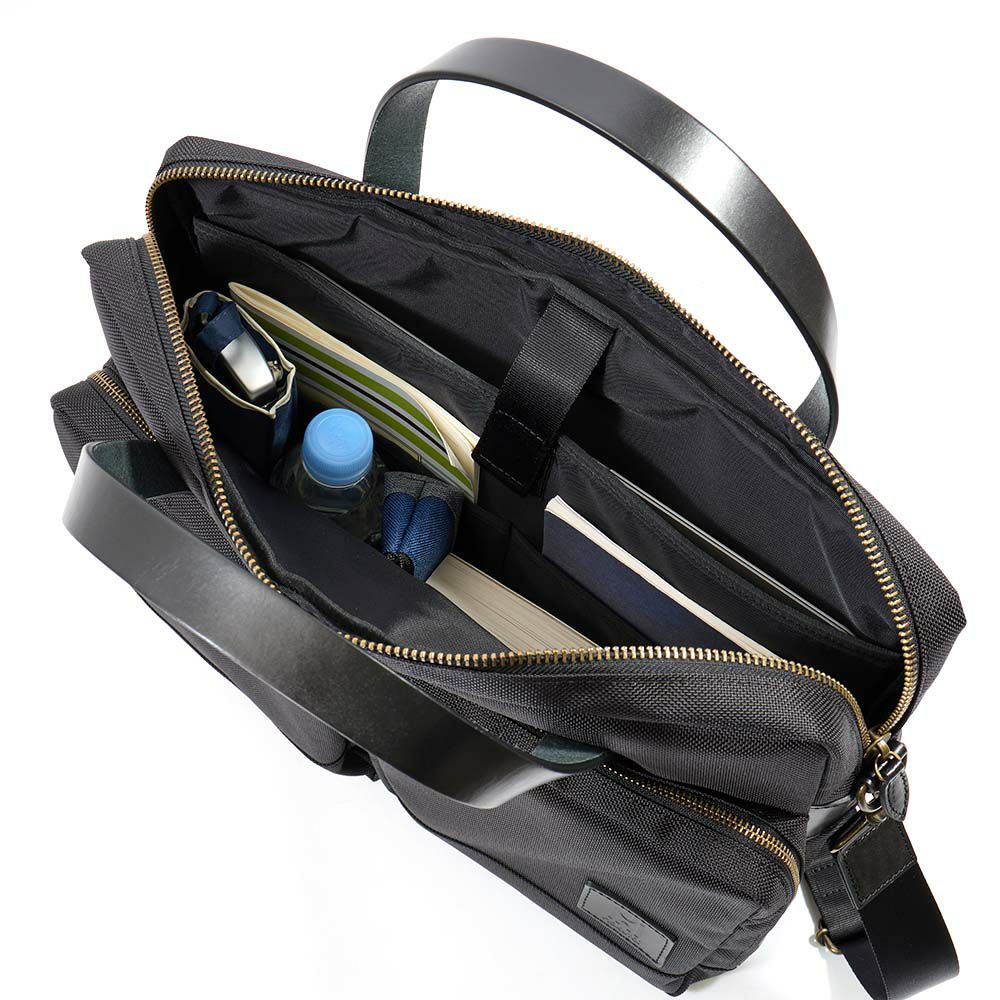 HakutaiビジネスバッグブリーフケースブリーフバッグブランドA4大容量大きめメンズビジネスビジネスバックカバンナイロン丈夫鎧布100-GF-02