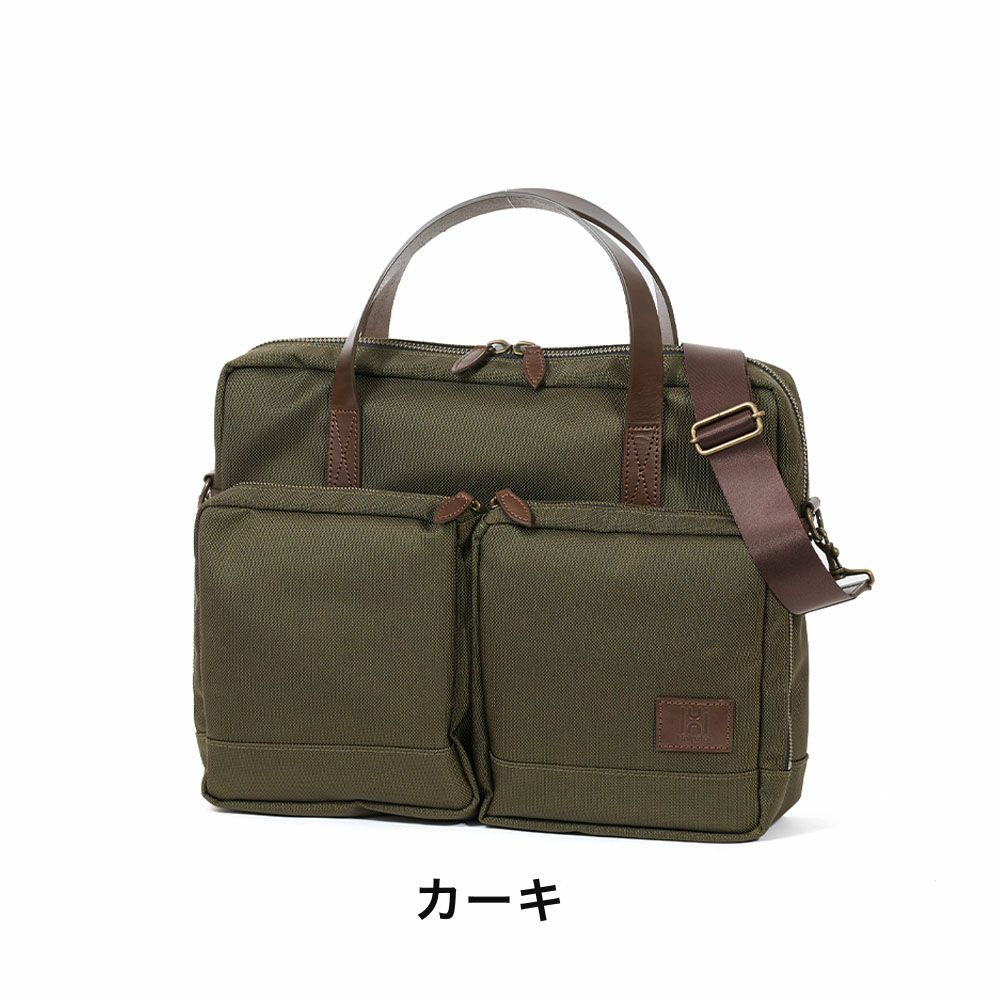 HakutaiビジネスバッグブリーフケースブリーフバッグブランドA4大容量大きめメンズビジネスビジネスバックカバンナイロン丈夫鎧布100-GF-02