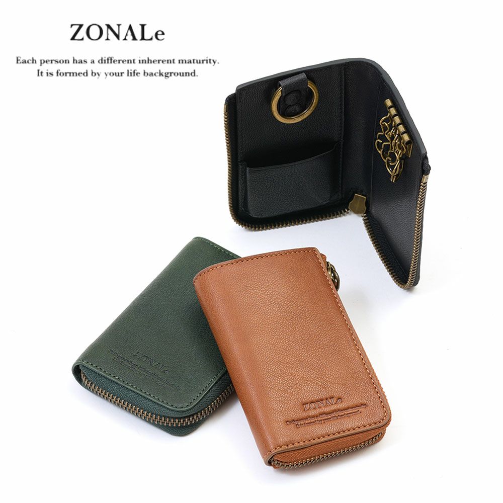 ZONALeキーケースゾナール本革革レザーメンズレディースカプリスマートキー鍵ケース鍵入れ4連5連コンパクト人気ブランドかわいいキーケース大容量人気ギフトプレゼント31321