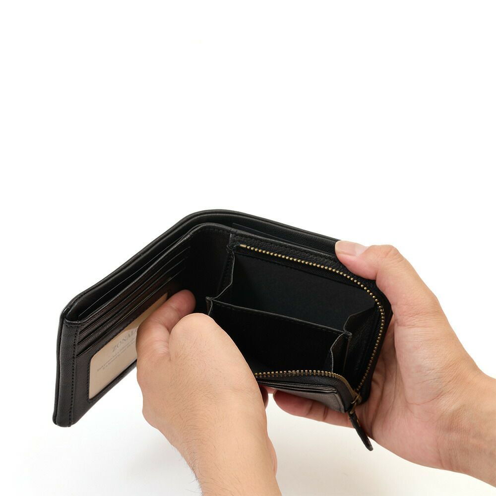 ZONALe財布二つ折りゾナール二つ折り財布本革革レザーメンズレディースカプリ折りたたみ2つ折りミドルウォレットカードがたくさん入るブランドおしゃれ人気大容量ギフトプレゼント31322