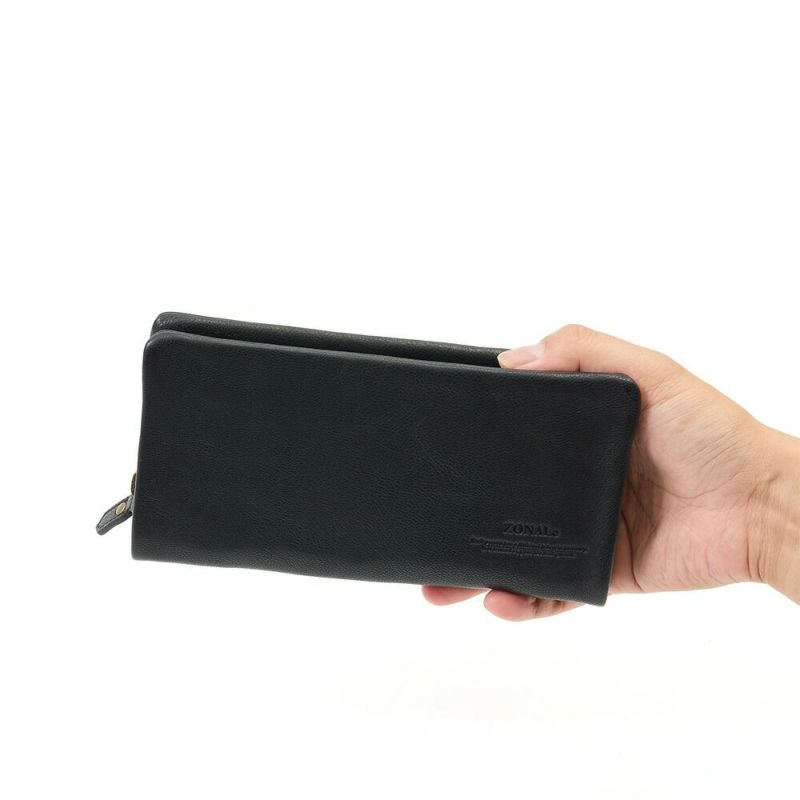 ゾナール長財布ZONALe財布本革革レザーメンズレディースラウンドファスナーファスナー付きカプリ大容量彼氏男性ロングウォレットブランド人気おしゃれギフトプレゼント人気31324
