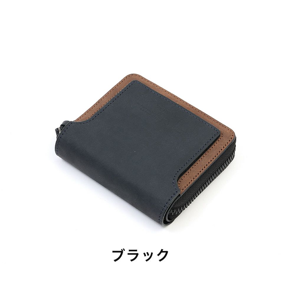 ZONALe財布ゾナール二つ折りラウンドファスナーメンズレディース二つ折り財布ストラト本革革牛革レザー2つ折り2つ折り財布ファスナーミドルウォレット人気ブランドコンパクト日本製31352