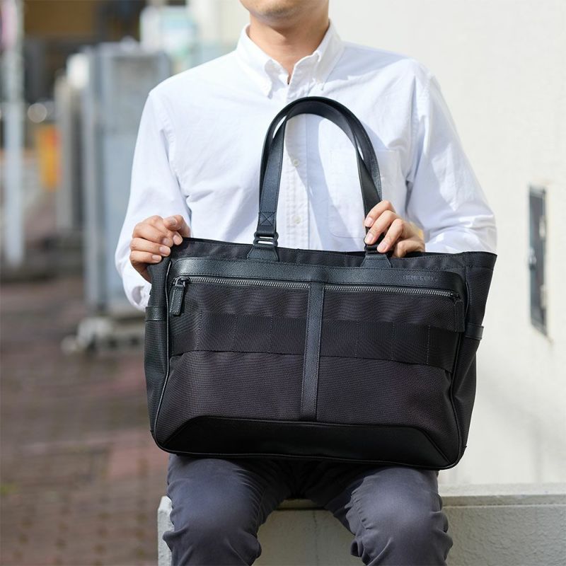 ブリーフィングトートバッグBRIEFINGFUSIONSQTOTEHDメンズレディースA4ビジネストートビジネスバッグ横型通勤通学日本製ブランドビジネス肩掛けカバン正規品BRA203T05