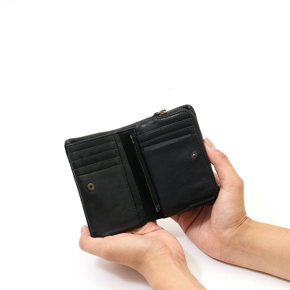 ZONALeミドルウォレット財布二つ折り縦型ゾナール二つ折り財布本革革レザーメンズレディースカプリ小銭入れ取れるブランドおしゃれ人気大容量ギフトプレゼント31323