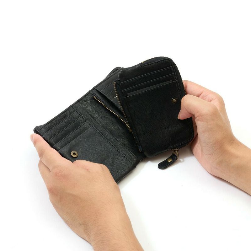 ZONALeミドルウォレット財布二つ折り縦型ゾナール二つ折り財布本革革レザーメンズレディースカプリ小銭入れ取れるブランドおしゃれ人気大容量ギフトプレゼント31323