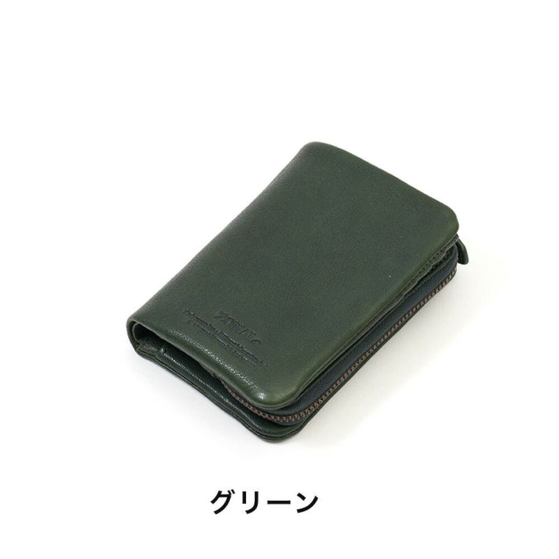 ZONALeミドルウォレット財布二つ折り縦型ゾナール二つ折り財布本革革レザーメンズレディースカプリ小銭入れ取れるブランドおしゃれ人気大容量ギフトプレゼント31323