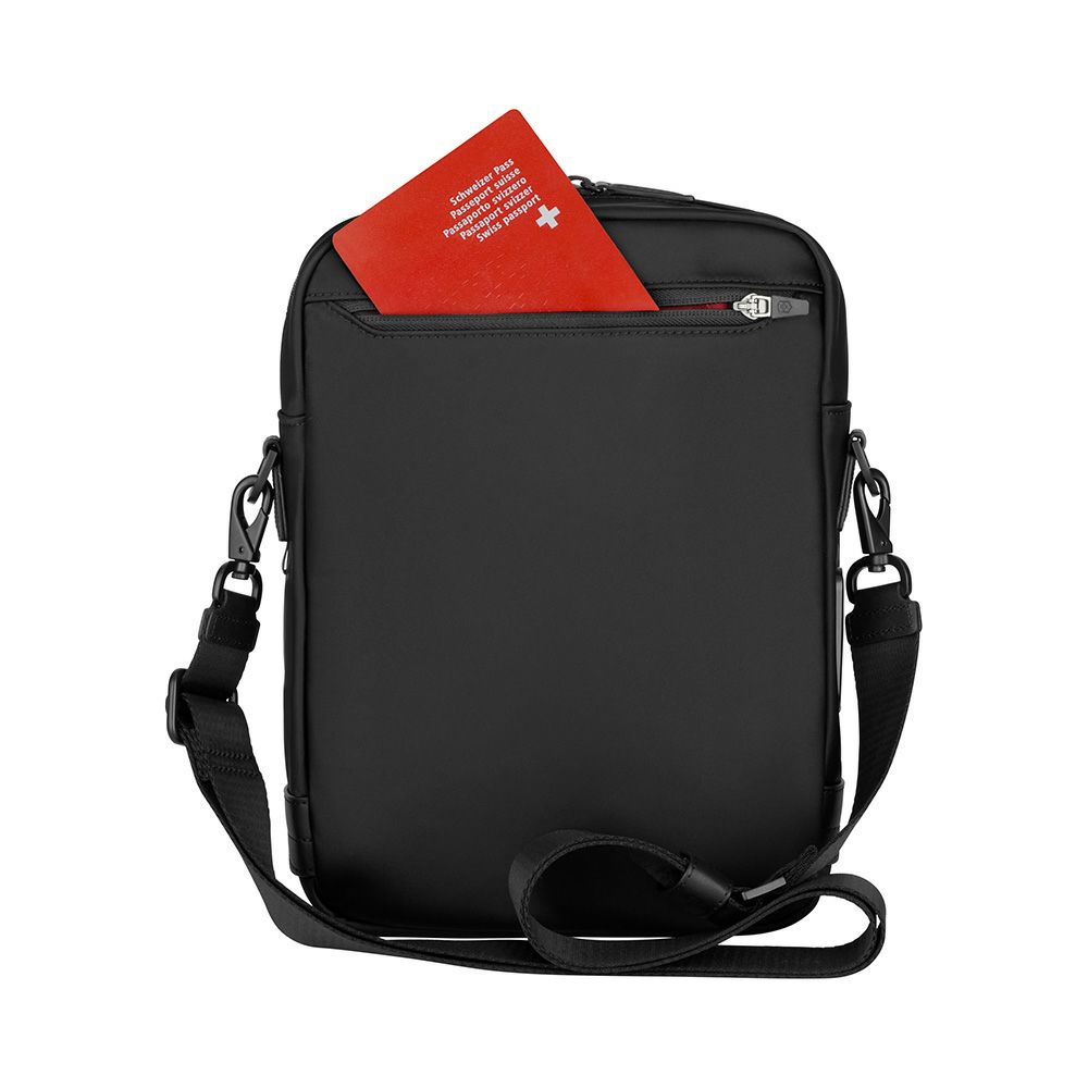 ビクトリノックスショルダーバッグVICTORINOX6Lアロックスネロクロスボディバッグショルダーバッグビジネスバッグメンズレディース大人斜めがけ斜め掛け40代50代ブランド612767