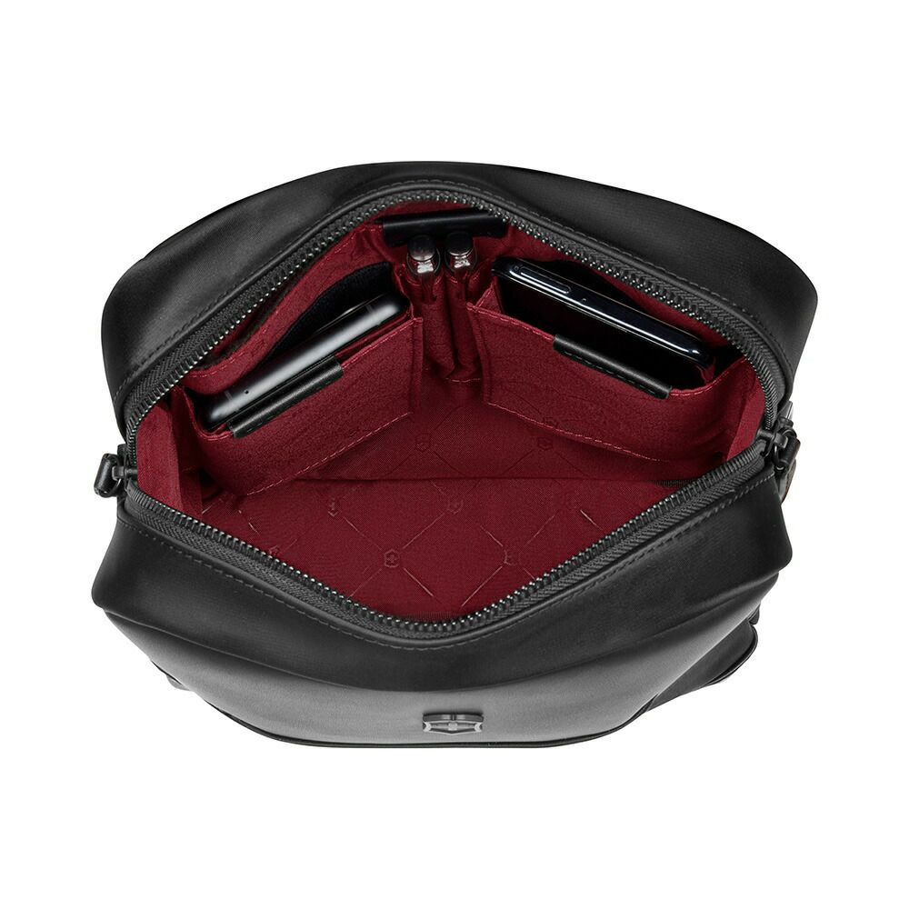 ビクトリノックスショルダーバッグVICTORINOX6Lアロックスネロクロスボディバッグショルダーバッグビジネスバッグメンズレディース大人斜めがけ斜め掛け40代50代ブランド612767