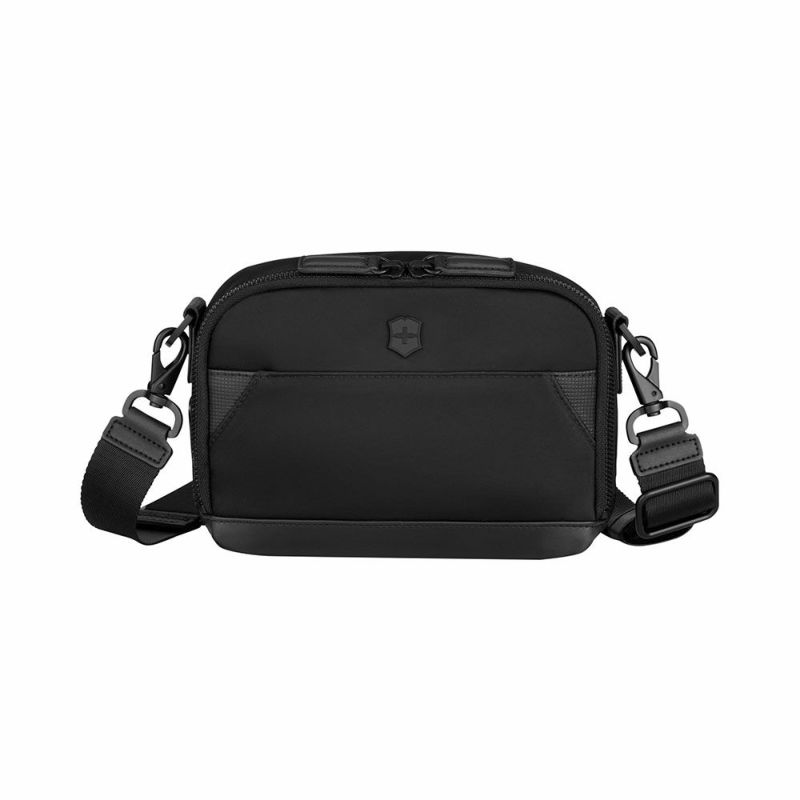 ビクトリノックスショルダーバッグVICTORINOX2Lアロックスネロコンパクトクロスボディバッグショルダーバッグビジネスバッグメンズ斜め掛け斜めがけ小さめ小さいブランド612768