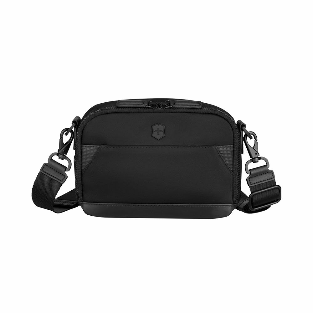 ビクトリノックスショルダーバッグVICTORINOX2Lアロックスネロコンパクトクロスボディバッグショルダーバッグビジネスバッグメンズ斜め掛け斜めがけ小さめ小さいブランド612768