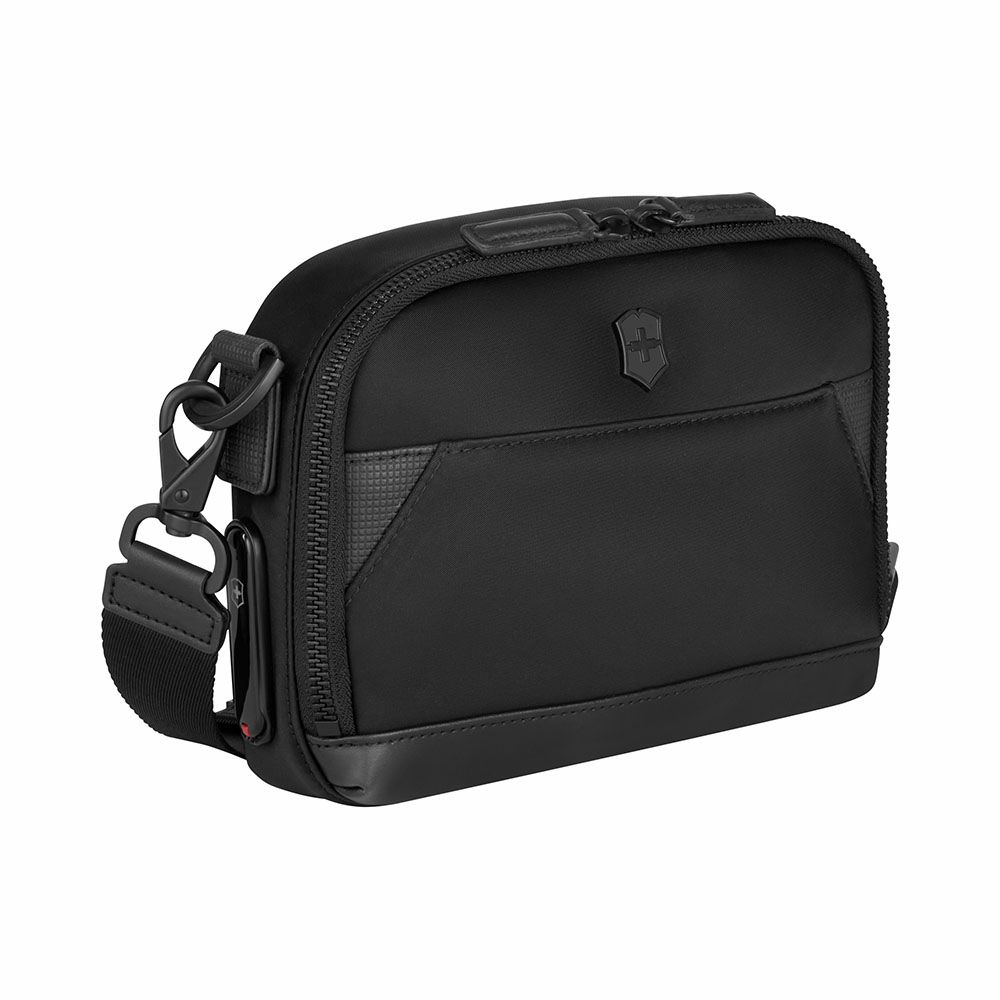 ビクトリノックスショルダーバッグVICTORINOX2Lアロックスネロコンパクトクロスボディバッグショルダーバッグビジネスバッグメンズ斜め掛け斜めがけ小さめ小さいブランド612768