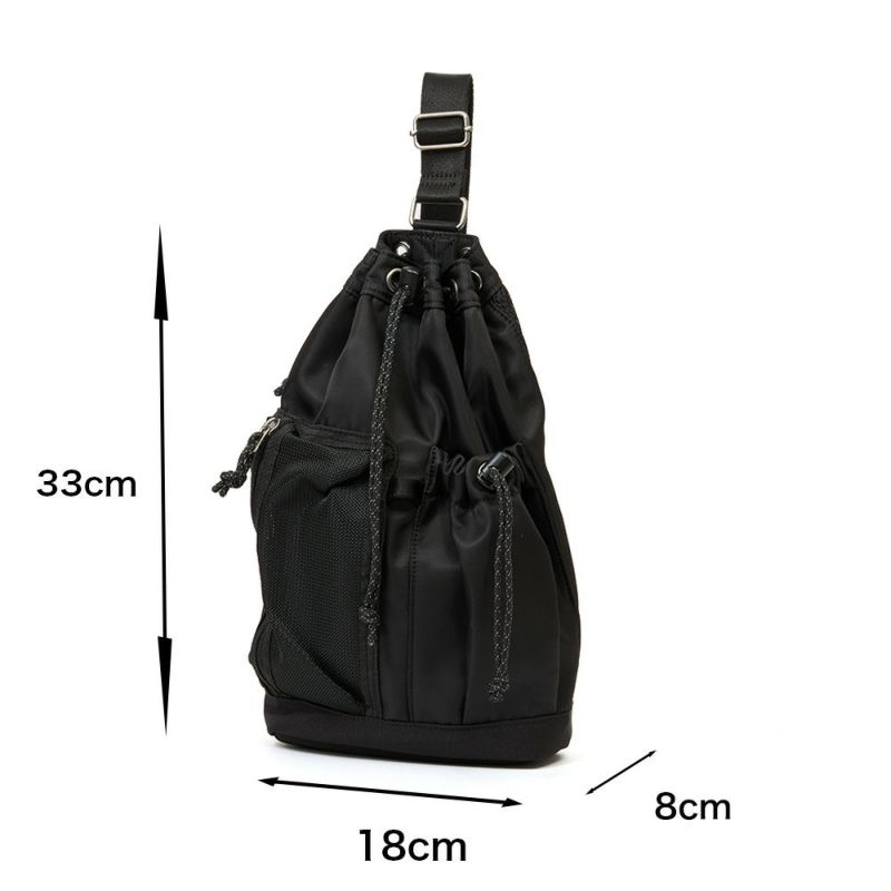 MOUSTACHEボディバッグショルダーバッグムスタッシュ巾着メンズレディース斜めがけ斜め掛けおしゃれ巾着バッグカバンショルダー肩掛け人気軽量ブランド大人30代40代50代BSC-4715