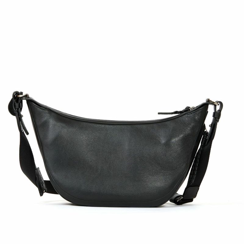 P.I.Dショルダーバッグ本革メンズピーアイディー撥水三日月型舟形通勤ショルダーショルダーバッグビジネスレザー革ブランドカジュアルPIDピー・アイ・ディーPAZ108