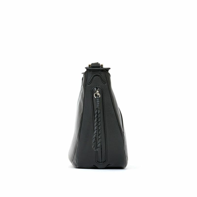 P.I.Dショルダーバッグ本革メンズピーアイディー撥水三日月型舟形通勤ショルダーショルダーバッグビジネスレザー革ブランドカジュアルPIDピー・アイ・ディーPAZ108