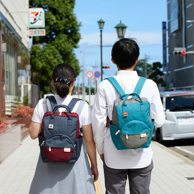 HeartMadeFactoryリュックレディース女性リュックサックブランドかわいいおしゃれ軽量人気通勤ファスナー付きハートメイドファクトリーマザーズバッグマザーズリュック30代40代50代FY0743