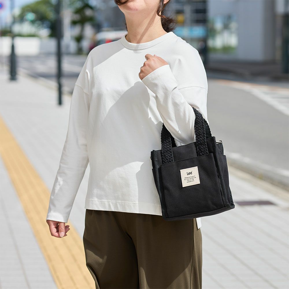 Leeリーショルダーバッグバッグレディースミニトートバッグ2WAYミニトートブランドショルダーバック斜め掛け斜めがけ人気かっこいいシンプル大人おしゃれ30代40代50代60代320-1320