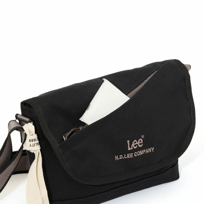 Leeリーショルダーバッグバッグレディースブランドショルダーバックフラップ斜め掛け斜めがけ帆布人気シンプル大人おしゃれ30代40代50代60代320-1302