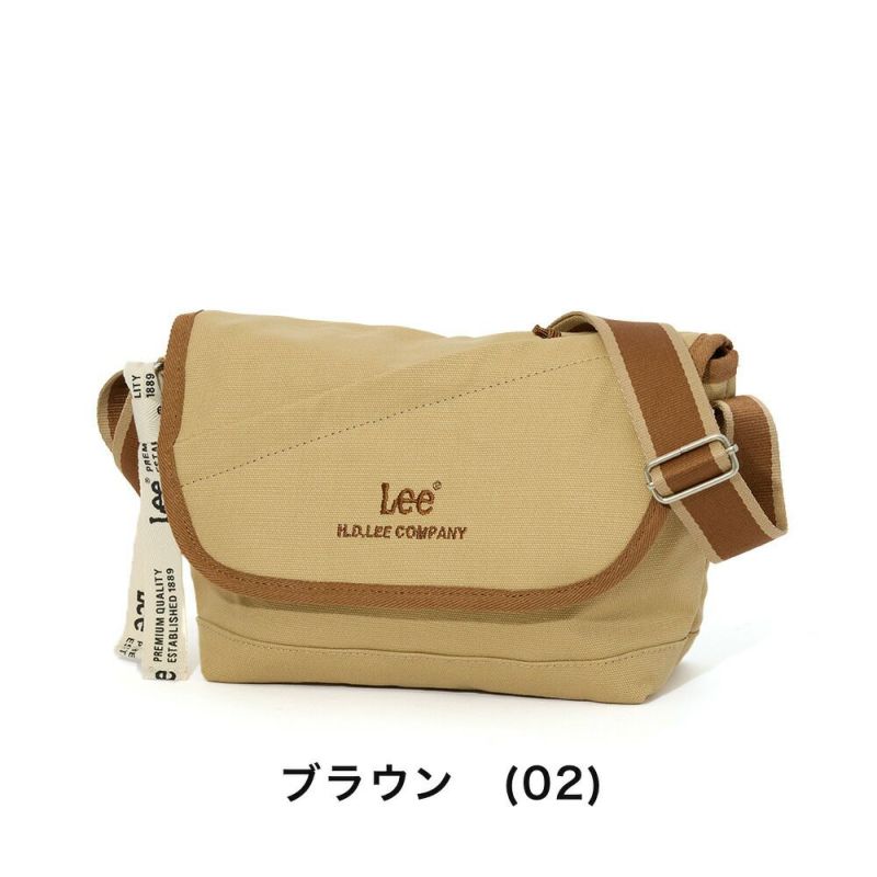 Leeリーショルダーバッグバッグレディースブランドショルダーバックフラップ斜め掛け斜めがけ帆布人気シンプル大人おしゃれ30代40代50代60代320-1302