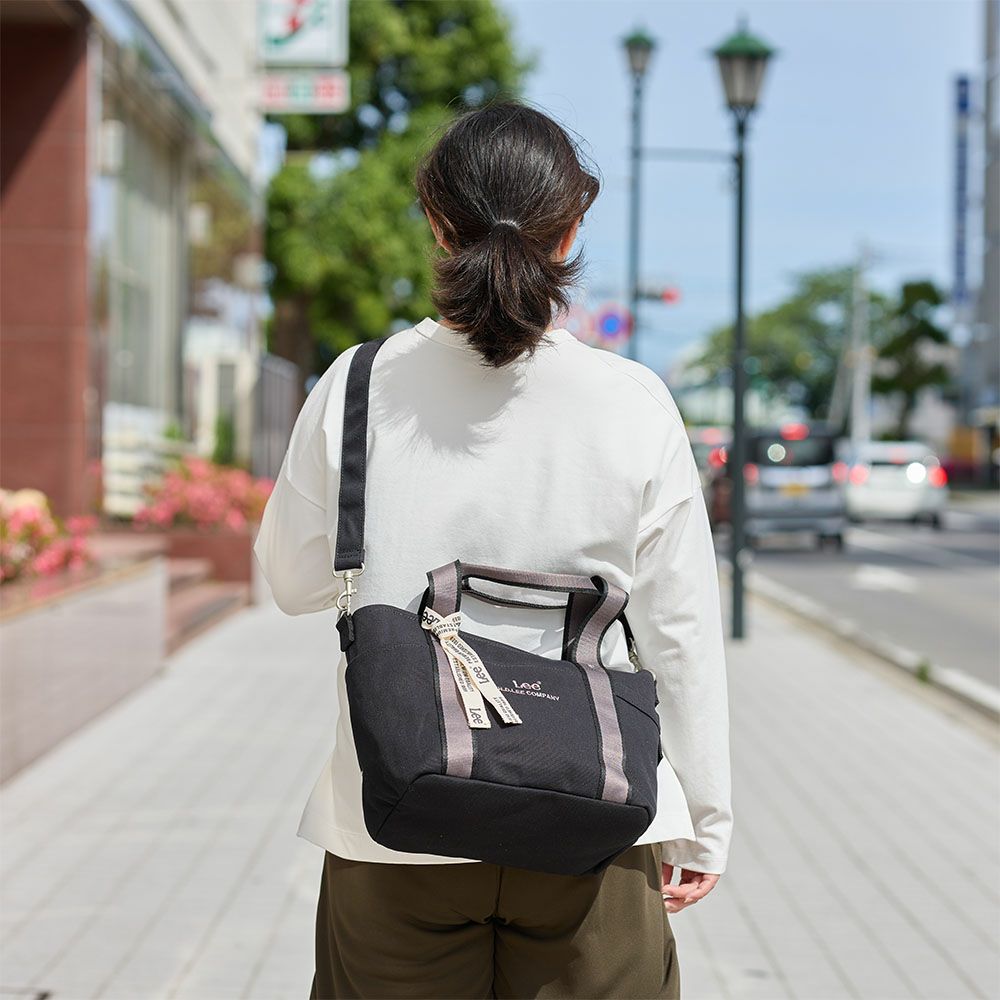 LeeリーショルダーバッグバッグレディースA42WAYブランドショルダーバック斜め掛け斜めがけ大きめ大容量帆布人気かっこいいシンプル大人30代40代50代60代320-1304