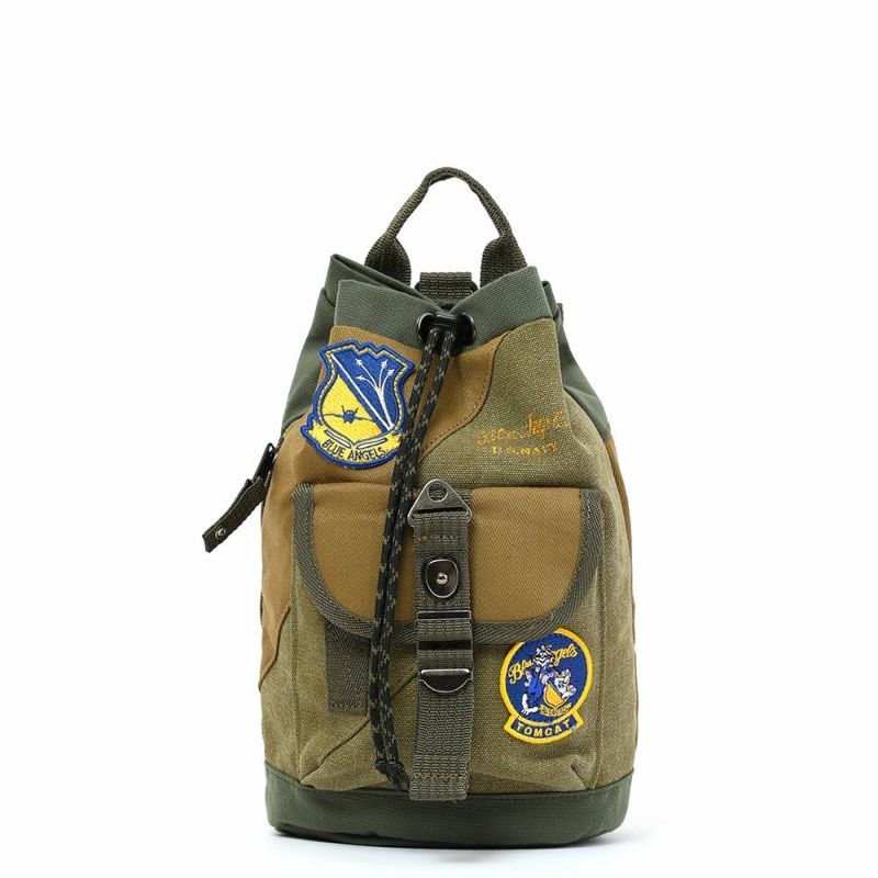 AVIREXアビレックス2WAYボンサックボディバッグショルダーバッグトップガン2TOPGUNIIメンズレディースアヴィレックス斜めがけ斜め掛け巾着巾着バッグAVX3529K