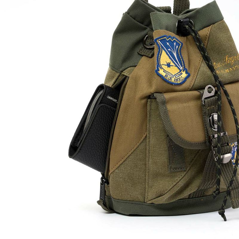 AVIREXアビレックス2WAYボンサックボディバッグショルダーバッグトップガン2TOPGUNIIメンズレディースアヴィレックス斜めがけ斜め掛け巾着巾着バッグAVX3529K